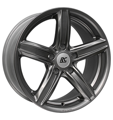 RCDesign RC21 7x16 ET31 5x120 72,6 titan metallic