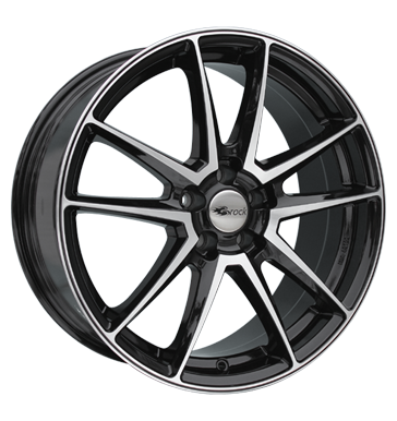 RCDesign RC22 6,5x15 ET44 5x112 66,6 schwarz glanz vollpoliert