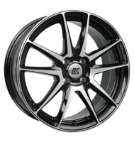 RCDesign RC22 6,5x16 ET25 4x108 65,1 schwarz glanz...