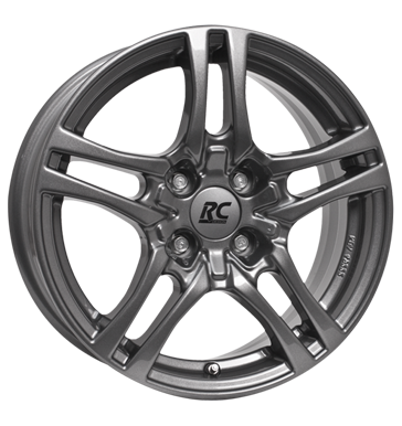 RCDesign RC26 6,5x15 ET37 4x108 63,4 titan metallic