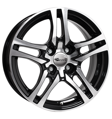 RCDesign RC26 6,5x15 ET37 4x108 63,4 schwarz glanz vollpoliert