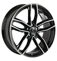 Diewe Wheels Alito 9x20 ET45 5x130 71,6 NeroS machined