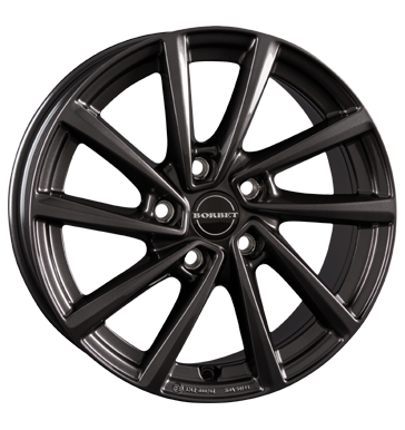 Borbet V 7x19 ET38 5x108 65,1 mistral anthracite glossy