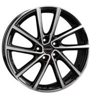 Borbet V 7x19 ET43 5x112 57,06 black polished glossy