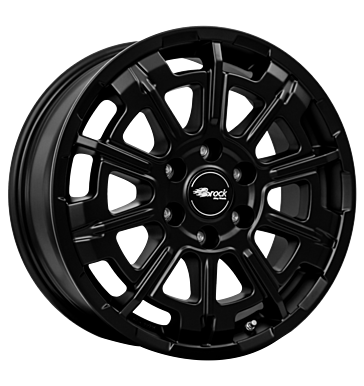 Brock B45 8x20 ET15 6x139,7 106,1 satin black matt