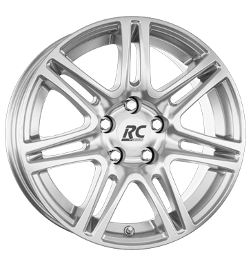 RCDesign RC28 7x16 ET35 5x112 66,6 kristallsilber