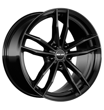 GMP Swan 8x18 ET30 5x112 66,6 black glossy