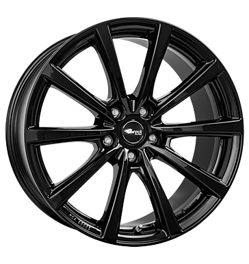 Brock B32 8,5x20 ET35 5x130 66,6 schwarz glanz