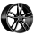 GMP Swan 8x19 ET30 5x112 66,6 black diamond