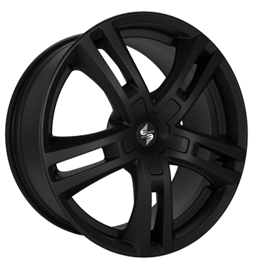 Eta Beta Uriel 9x20 ET20 5x112 66,6 black - black cap
