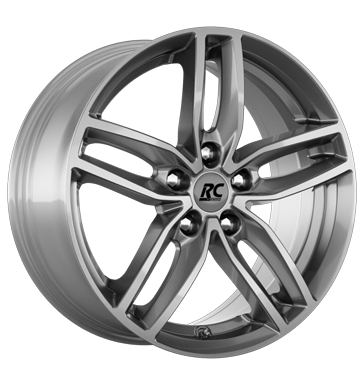 RCDesign RC29 8x18 ET50 5x112 57,1 himalaya grey vollpoliert