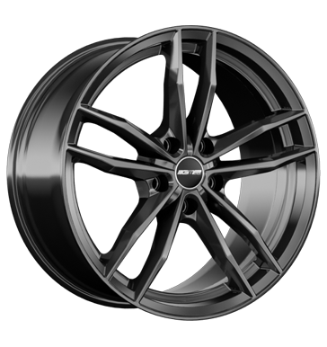 GMP Swan 8,5x20 ET45 5x114,3 73,1 anthracite glossy