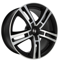 Eta Beta Uriel 9x20 ET30 5x112 66,6 black matt polish -...