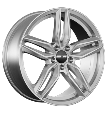 GMP Fasten 7,5x17 ET45 5x112 66,6 silver