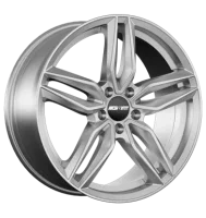 GMP Fasten 7,5x17 ET35 5x112 66,6 silver