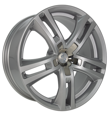 Eta Beta Uriel 9x20 ET40 5x112 66,6 silver - inox cap