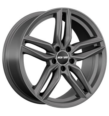 GMP Fasten 8x19 ET45 5x112 66,6 anthracite matt