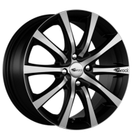 Brock B21 8x18 ET29 4x108 65,1 schwarz matt vollpoliert