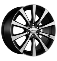 Brock B21 8x18 ET30 6x114,3 66,1 schwarz matt vollpoliert