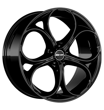 GMP Drake 8x19 ET33 5x110 65,1 black glossy
