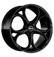 GMP Drake 8x19 ET33 5x110 65,1 black glossy