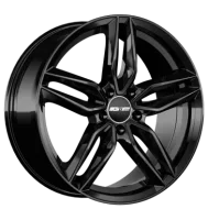 GMP Fasten 8,5x20 ET35 5x112 66,6 black glossy