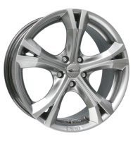 Brock B22 9x19 ET48 5x120 74,1 chromsilber