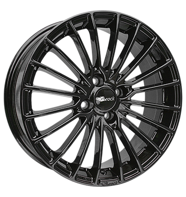 Brock B24 7x17 ET38 4x100 63,4 schwarz glanz