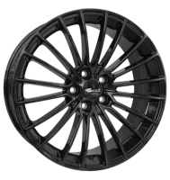 Brock B24 7,5x17 ET45 5x108 72,6 schwarz glanz