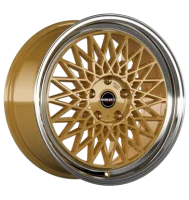 Borbet B 8x18 ET35 5x120 72,5 gold rim polished