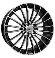 Brock B24 8x18 ET45 5x108 72,6 schwarz glanz vollpoliert