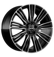 GMP Coventry 9x21 ET42 5x108 63,4 black diamond