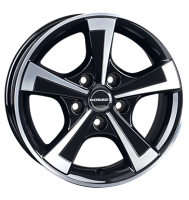 Borbet CWT 6x15 ET30 5x112 66,5 black polished glossy