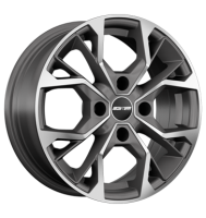 GMP Matisse 6x15 ET38 4x108 63,4 anthracite matt diamond
