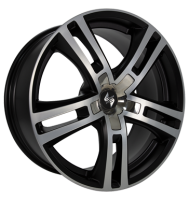 Eta Beta Uriel 11x23 ET38 5x112 66,5 black matt polish -...