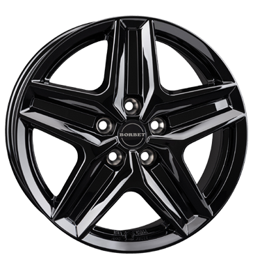 Borbet CWZ 7,5x18 ET53 5x118 71,1 black glossy