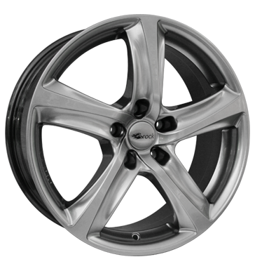 Brock B25 7,5x17 ET38 5x114,3 72,6 chromsilber