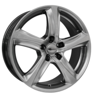 Brock B25 8x18 ET45 5x112 66,6 chromsilber