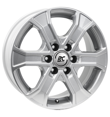 RCDesign RC31 8x18 ET48 6x139,7 92,4 kristallsilber