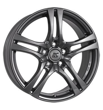 RCDesign RC26 E 7,5x18 ET52 5x112 66,6 titan metallic