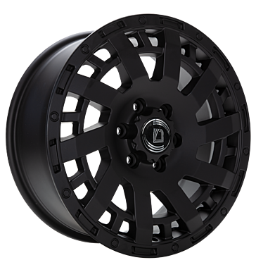 Diewe Wheels DA2 8x18 ET50 6x130 84,1 Nero