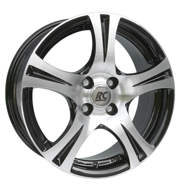RCDesign RC14 6x14 ET24 4x108 65,1 schwarz glanz vollpoliert