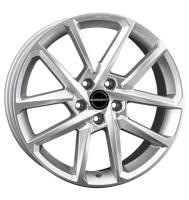 Borbet N 8x18 ET44 5x112 57,1 crystal silver