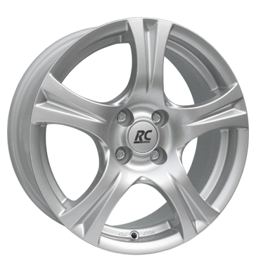 RCDesign RC14 7,5x17 ET35 4x100 63,4 kristallsilber