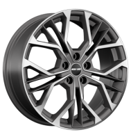 GMP Matisse 8,5x20 ET30 5x112 66,6 anthracite matt diamond