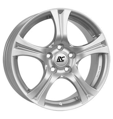 RCDesign RC14S 7,5x17 ET47,5 5x112 66,6 kristallsilber