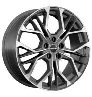 GMP Matisse 8,5x20 ET35 5x112 66,5 anthracite matt diamond