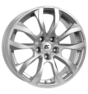 RCDesign RC23 8x18 ET28 5x112 66,6 kristallsilber