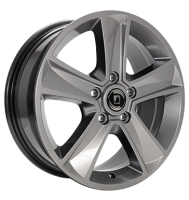 Diewe Wheels Mammut 5 7x17 ET45 5x120 65,1 Argento silber
