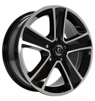 Diewe Wheels Mammut 5 7x17 ET45 5x114,3 66,1 Nero machined